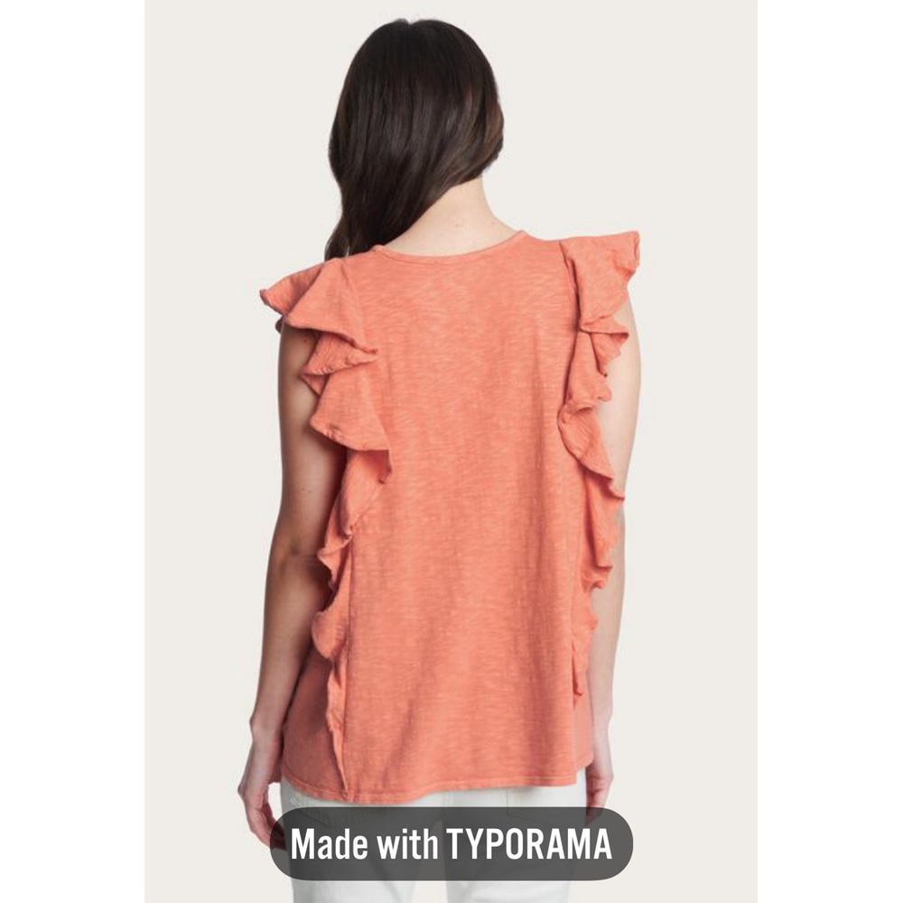 Frye Ruffle Sleeveless Top - Picture 5 of 14